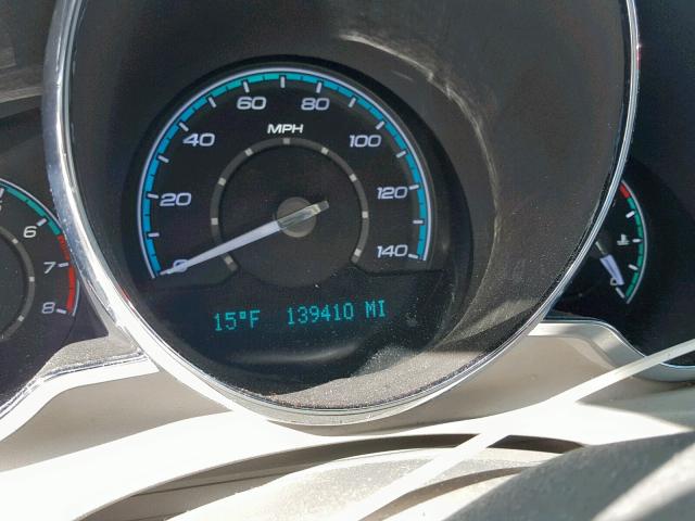 1G1ZC5EB1AF147392 - 2010 CHEVROLET MALIBU 1LT 蓝色 照片 8