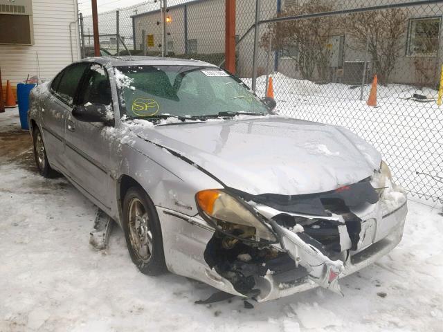 1G2NV52E12M711056 - 2002 PONTIAC GRAND AM G SILVER photo 1