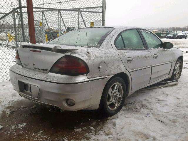 1G2NV52E12M711056 - 2002 PONTIAC GRAND AM G SILVER photo 4