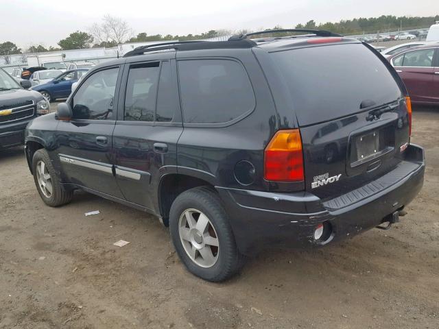 1GKDT13S342131174 - 2004 GMC ENVOY BLACK photo 3