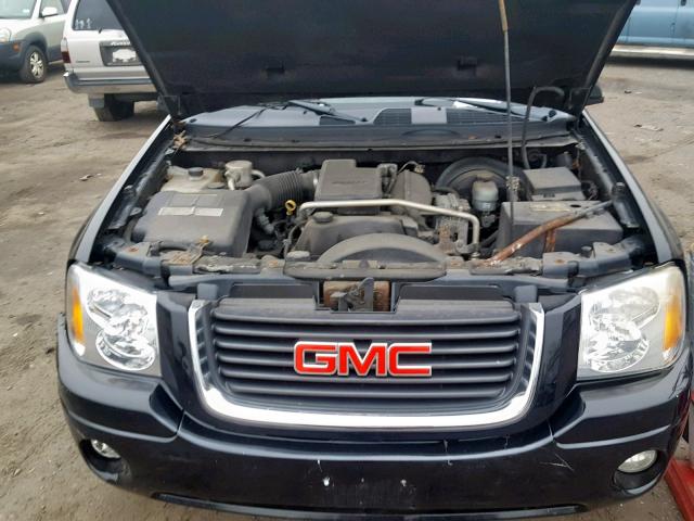 1GKDT13S342131174 - 2004 GMC ENVOY BLACK photo 7