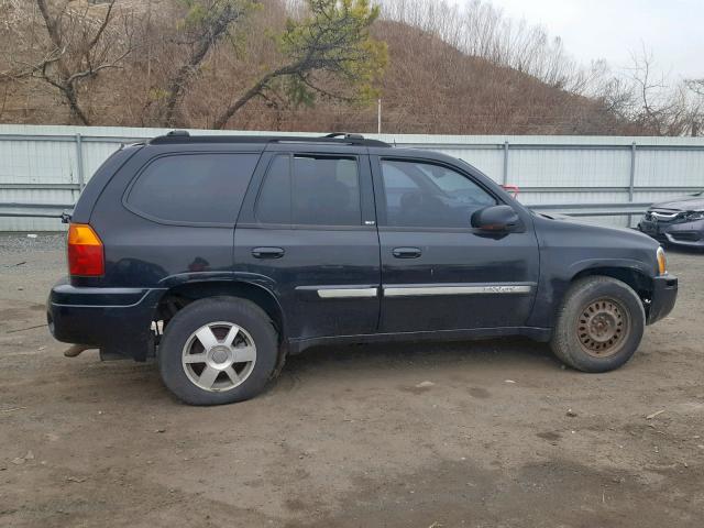 1GKDT13S342131174 - 2004 GMC ENVOY BLACK photo 9