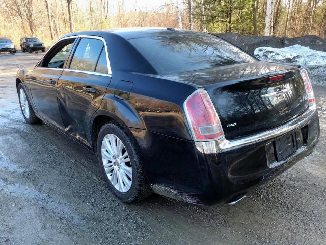 2C3CCARG0EH361567 - 2014 CHRYSLER 300 BLACK photo 2