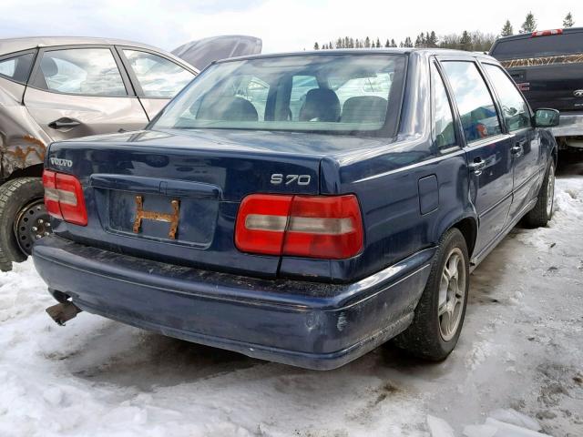 YV1LS5585W2536193 - 1998 VOLVO S70 BLUE photo 4