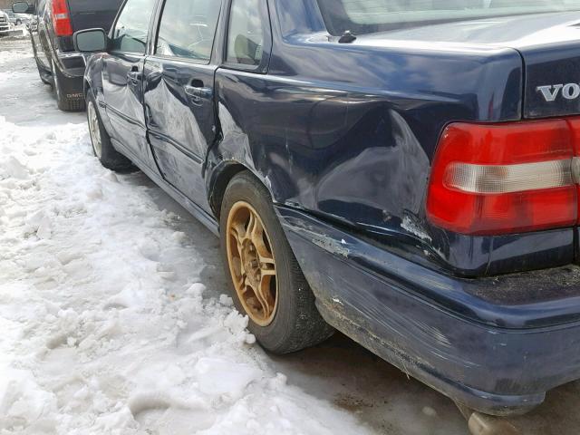 YV1LS5585W2536193 - 1998 VOLVO S70 BLUE photo 9