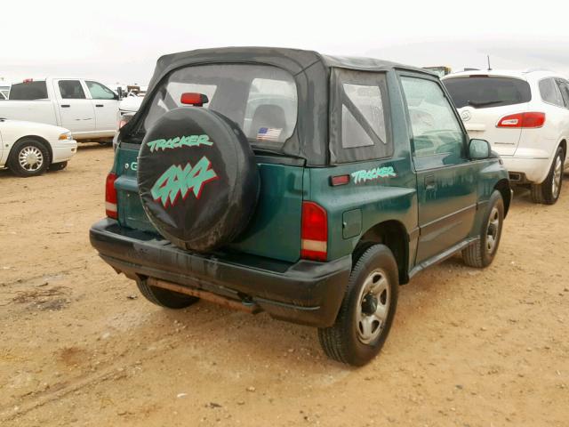 2CNBJ1862T6911460 - 1996 GEO TRACKER GREEN photo 4