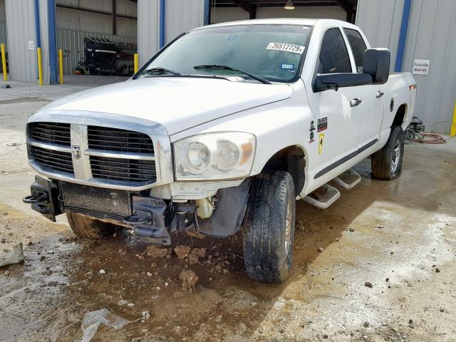 3D7KS28AX8G240469 - 2008 DODGE RAM 2500 S თეთრი ფოტო 2