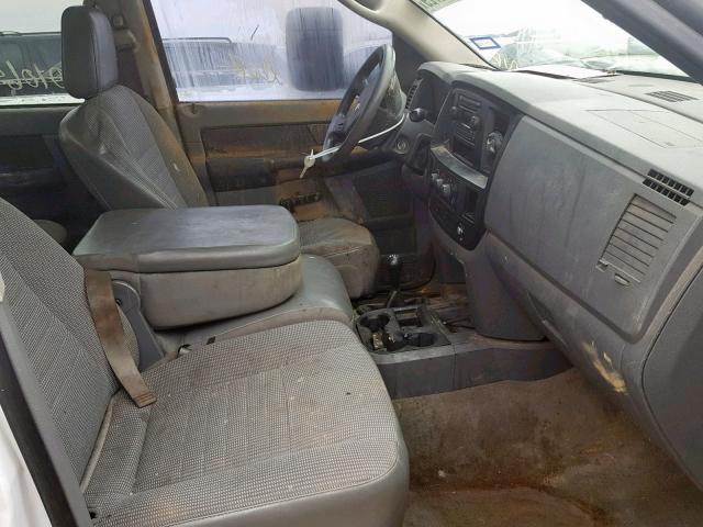 3D7KS28AX8G240469 - 2008 DODGE RAM 2500 S თეთრი ფოტო 5