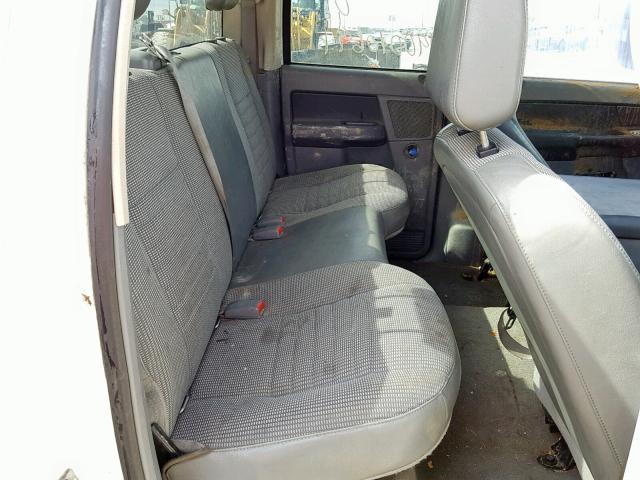 3D7KS28AX8G240469 - 2008 DODGE RAM 2500 S თეთრი ფოტო 6
