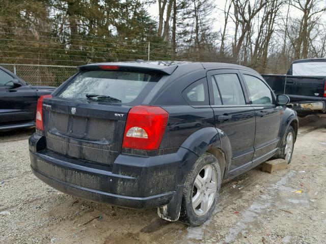 1B3HB48B77D350496 - 2007 DODGE CALIBER SX BLACK photo 4