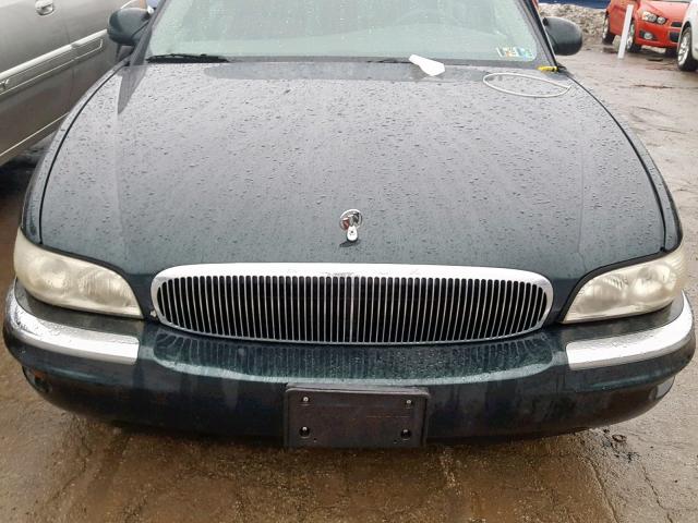 1G4CW54K214211551 - 2001 BUICK PARK AVENU GREEN photo 7