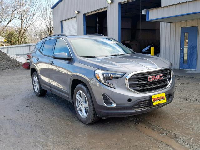 3GKALTEV9JL323411 - 2018 GMC TERRAIN SL GRAY photo 1