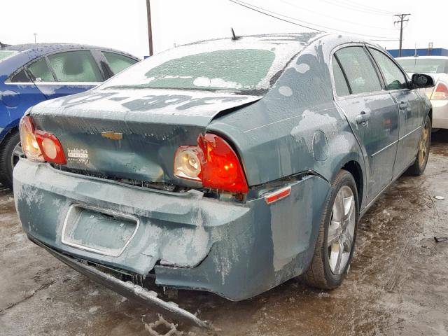 1G1ZH57B89F249749 - 2009 CHEVROLET MALIBU 1LT ტალღისფერი ფოტო 4
