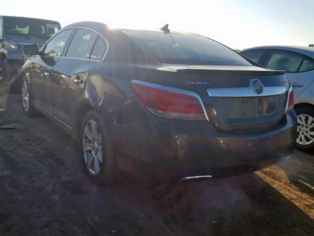 1G4GC5E32CF150999 - 2012 BUICK LACROSSE BLACK photo 3