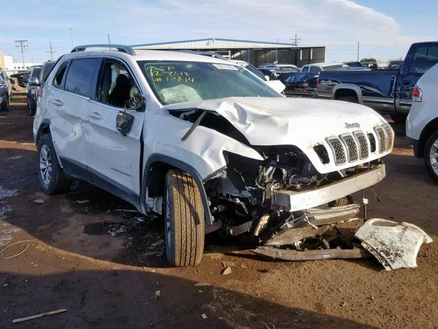 1C4PJMLB9KD313771 - 2019 JEEP CHEROKEE L WHITE photo 1