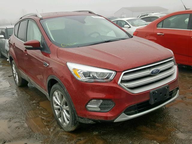 1FMCU9J93HUB88189 - 2017 FORD ESCAPE TIT RED photo 1