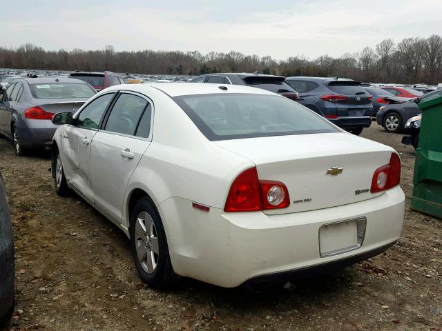 1G1ZF57568F281534 - 2008 CHEVROLET MALIBU HYB WHITE photo 3