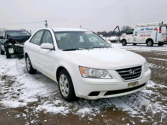 5NPET46C49H513905 - 2009 HYUNDAI SONATA GLS WHITE photo 1