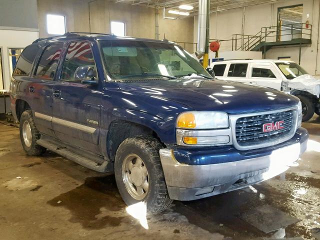 1GKEK13Z93J242756 - 2003 GMC YUKON BLUE photo 1