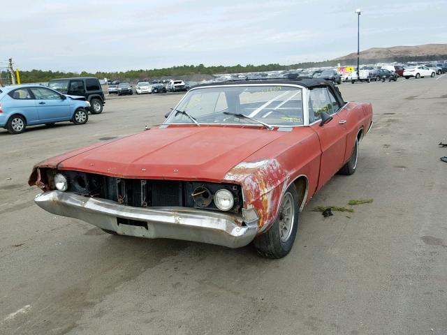 8E57F216999 - 1968 FORD GALAXIE RED photo 2