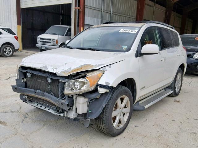 JTMZD31V485104464 - 2008 TOYOTA RAV4 LIMIT WHITE photo 2