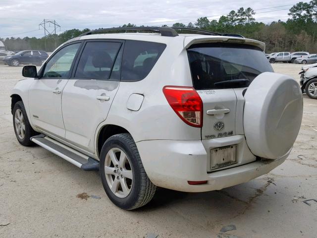 JTMZD31V485104464 - 2008 TOYOTA RAV4 LIMIT WHITE photo 3