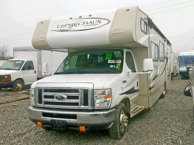 1FDXE4FS6DDA39492 - 2014 FORD E450 S-DUT TAN photo 1