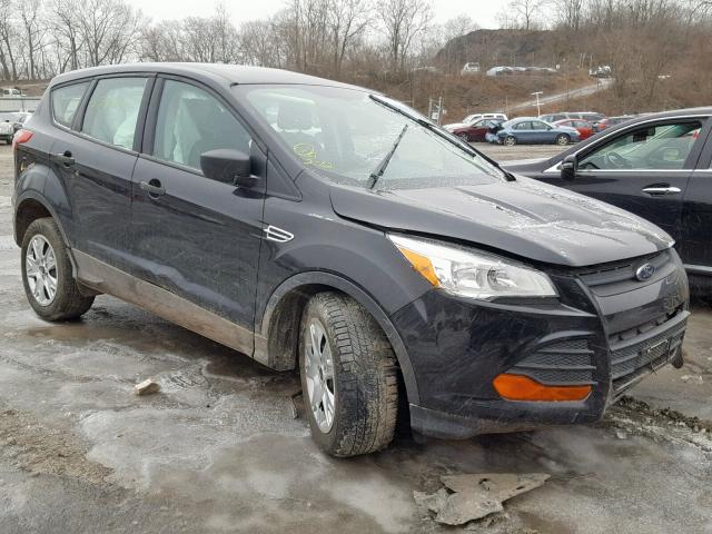 1FMCU0F77DUB88354 - 2013 FORD ESCAPE S BLACK photo 1