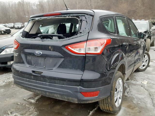 1FMCU0F77DUB88354 - 2013 FORD ESCAPE S BLACK photo 4