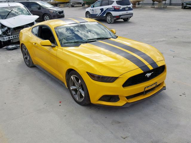 1fa6p8am2f5356814 2015 Ford Mustang Yellow Price History History Of Past Auctions Prices And Bids History Of Salvage And Used Vehicles