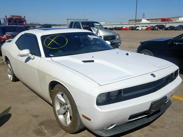 2B3CJ4DV6AH278892 - 2010 DODGE CHALLENGER WHITE photo 1