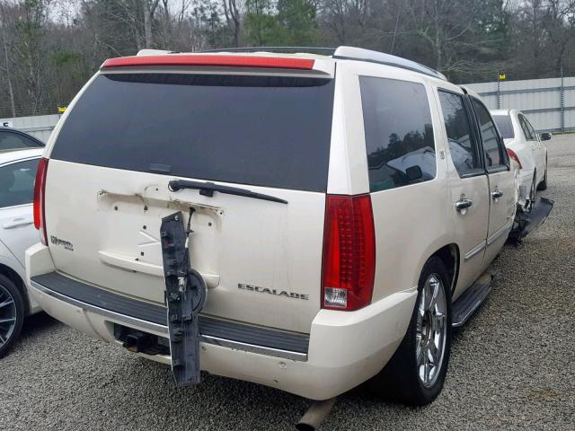 1GYFK435X9R210529 - 2009 CADILLAC ESCALADE H WHITE photo 4