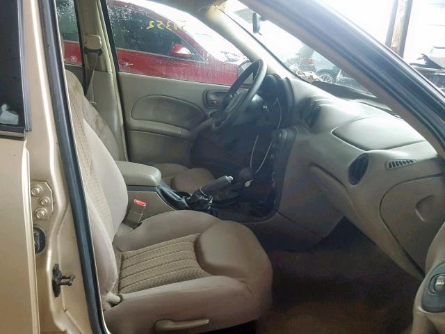 1G2NE52F23C215540 - 2003 PONTIAC GRAND AM S GOLD photo 5