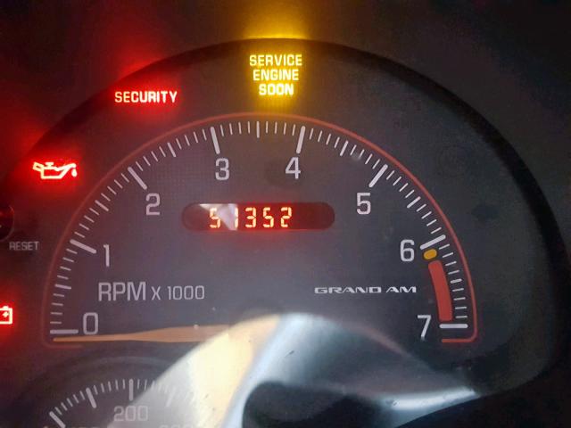 1G2NE52F23C215540 - 2003 PONTIAC GRAND AM S GOLD photo 8