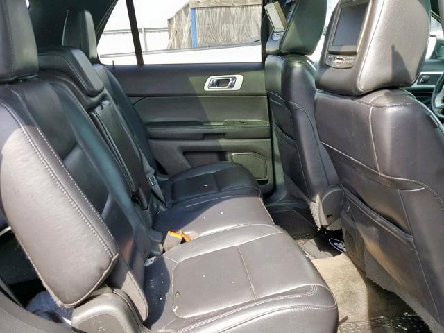 1FMHK7F89CGA02047 - 2012 FORD EXPLORER L GRAY photo 6