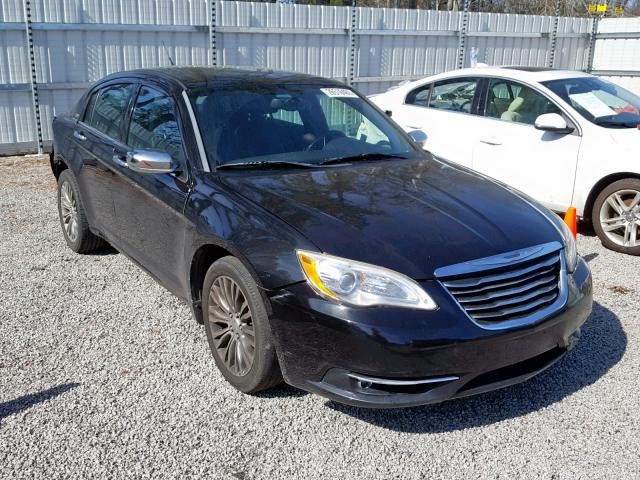 1C3BC2FG7BN518570 - 2011 CHRYSLER 200 LIMITE BLACK photo 1