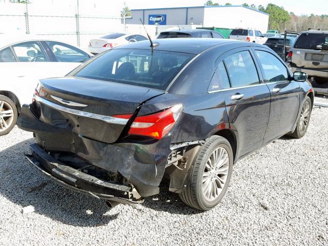 1C3BC2FG7BN518570 - 2011 CHRYSLER 200 LIMITE BLACK photo 4