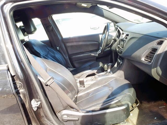 1C3BC2FG7BN518570 - 2011 CHRYSLER 200 LIMITE BLACK photo 5