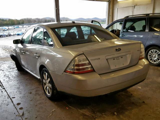 1FAHP24W68G159090 - 2008 FORD TAURUS SEL SILVER photo 3