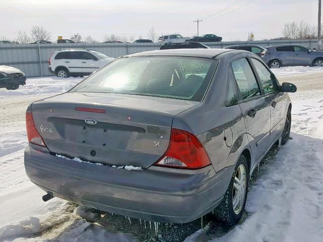 1FAFP34333W309626 - 2003 FORD FOCUS SE C SILVER photo 4