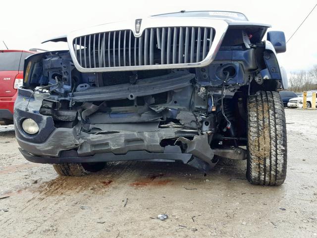 5LMEU88H34ZJ08450 - 2004 LINCOLN AVIATOR 蓝色 照片 9