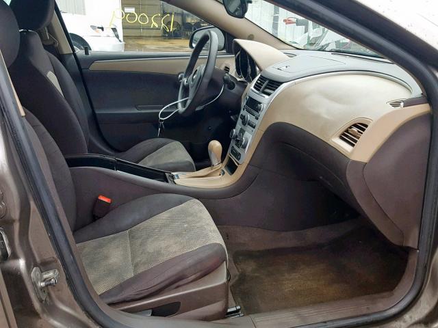 1G1ZB5EB1AF102326 - 2010 CHEVROLET MALIBU LS BROWN photo 5