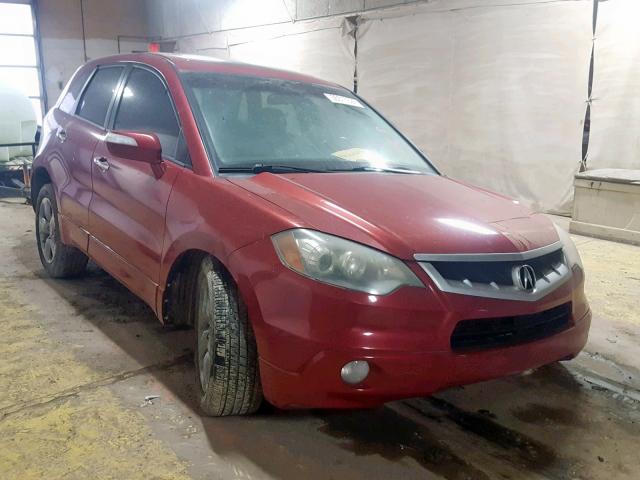 5J8TB18257A014419 - 2007 ACURA RDX RED photo 1