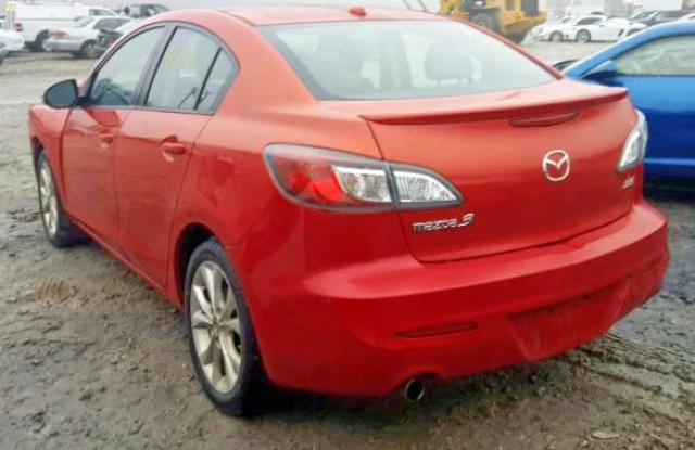 JM1BL1S68A1191508 - 2010 MAZDA 3 S RED photo 3