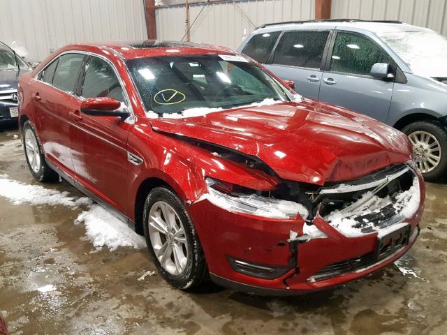 1FAHP2E88DG214584 - 2013 FORD TAURUS SEL RED photo 1