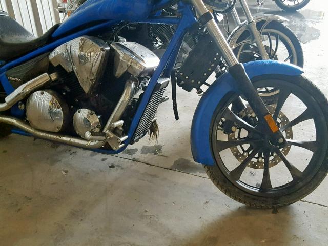 JH2SC6127GK102050 - 2016 HONDA VT1300 CX BLUE photo 9