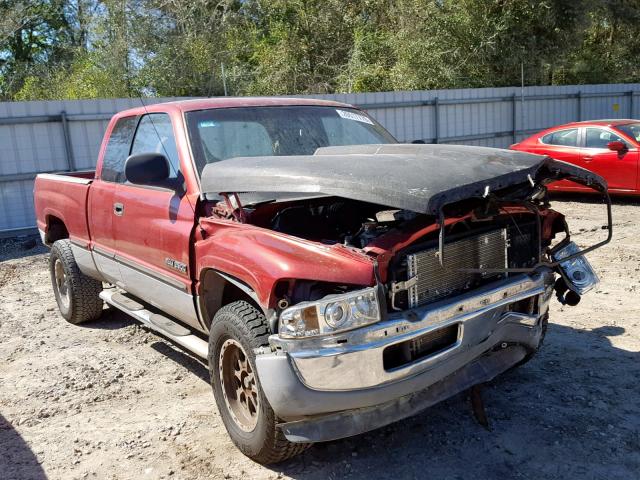 1B7KC2366XJ591368 - 1999 DODGE RAM 2500 RED photo 1