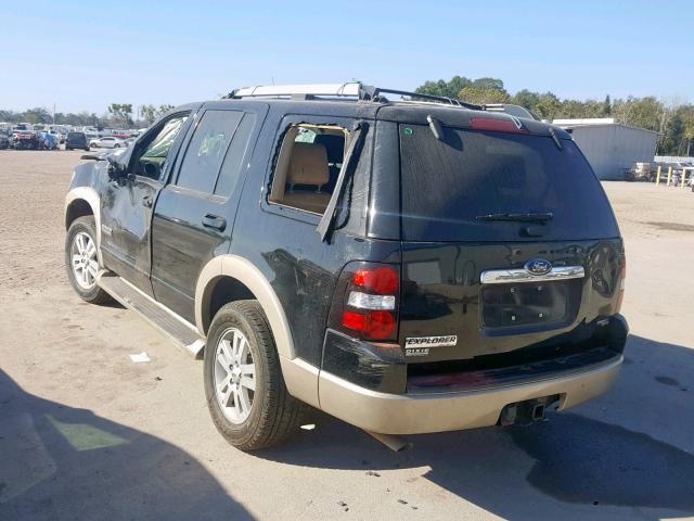 1FMEU64EX7UA72194 - 2007 FORD EXPLORER E BLACK photo 3