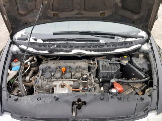 2HGFA1E63BH013710 - 2011 HONDA CIVIC LX-S BLACK photo 7