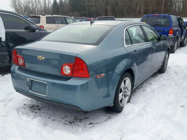1G1ZH57B594203839 - 2009 CHEVROLET MALIBU 1LT 蓝色 照片 4
